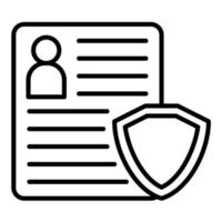 Security Upgrade Line Icon vector
