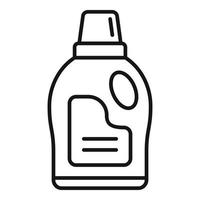 Softener wash icon, outline style vector