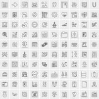 100 iconos de negocios para web y material impreso
