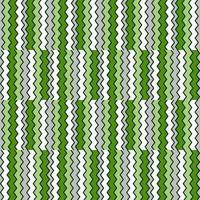 patrón sin costuras de rayas en zigzag. ornamento de mosaico de líneas de onda dibujadas a mano. vector
