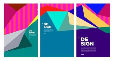 Colorful Abstract Banner Template with Dummy Text for Web Design, Landing page, social media story, and Print Material vector