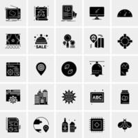 25 Universal Business Icons Vector Creative Icon Illustration to use in web and Mobile Related project