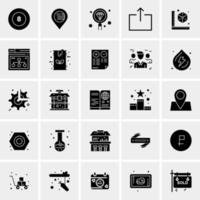 25 Universal Business Icons Vector Creative Icon Illustration to use in web and Mobile Related project