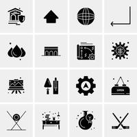 16 Business Universal Icons Vector Creative Icon Illustration to use in web and Mobile Related project