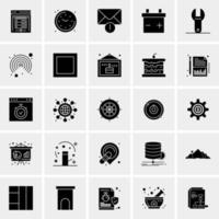 25 Universal Business Icons Vector Creative Icon Illustration to use in web and Mobile Related project