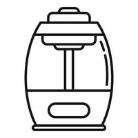 Health diffuser icon, outline style vector