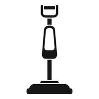 Floor steam cleaner icon, simple style vector