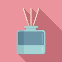 Room diffuser icon, flat style vector