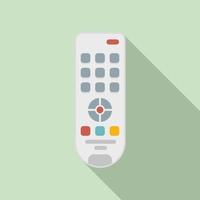 Hand remote control icon, flat style vector