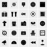 25 Universal Business Icons Vector Creative Icon Illustration to use in web and Mobile Related project