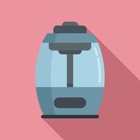 Lamp diffuser icon, flat style vector