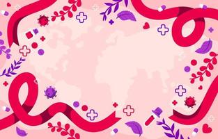 World Aids Day Background vector