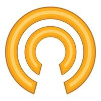 Click cursor icon, cartoon style vector