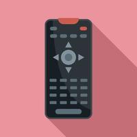 Remote control icon, flat style vector