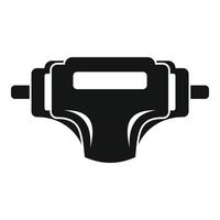 Object diaper icon, simple style vector