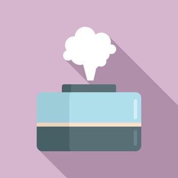 icono de difusor, estilo plano vector