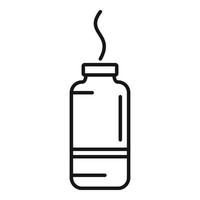 Fragrance diffuser icon, outline style vector