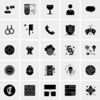 25 Universal Business Icons Vector Creative Icon Illustration to use in web and Mobile Related project