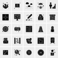 25 Universal Business Icons Vector Creative Icon Illustration to use in web and Mobile Related project