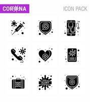 Coronavirus Prevention 25 icon Set Blue call doctor health consult online viral coronavirus 2019nov disease Vector Design Elements