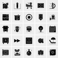 25 Universal Business Icons Vector Creative Icon Illustration to use in web and Mobile Related project