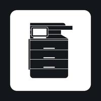 Multipurpose device, fax, copier and scanner icon vector