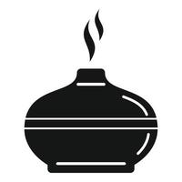 Aromatherapy diffuser icon, simple style vector