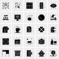 25 Universal Business Icons Vector Creative Icon Illustration to use in web and Mobile Related project