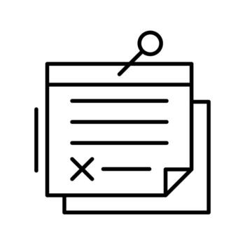 Note Vector Icon