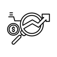 Data Research Vector Icon