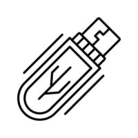 icono de vector de unidad usb