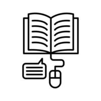 Online Learning Vector Icon