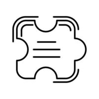 Puzzle Vector Icon