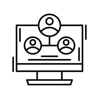 Hierarchy Structure Vector Icon