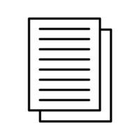 Document Vector Icon