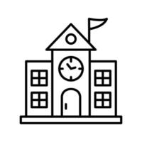 University Campus Vector Icon