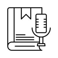 Audiobook Vector Icon