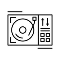 Turntable Vector Icon