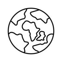 Earth Vector Icon