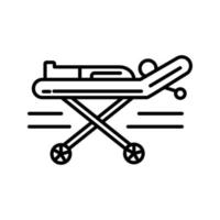 Stretcher Vector Icon