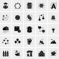 25 Universal Business Icons Vector Creative Icon Illustration to use in web and Mobile Related project