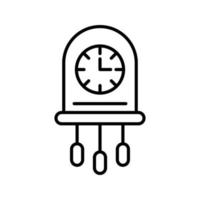 icono de vector de reloj