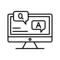 Faq Vector Icon