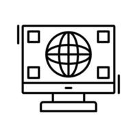 Worldwide Vector Icon