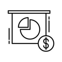 Pie Chart Vector Icon