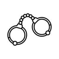 Handcuffs Vector Icon