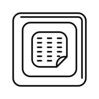 Nicotine Patch Vector Icon