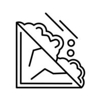 Avalanche Vector Icon