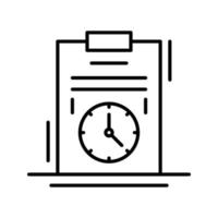 icono de vector de gestión de tiempo