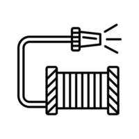 Water Hose Vector Icon